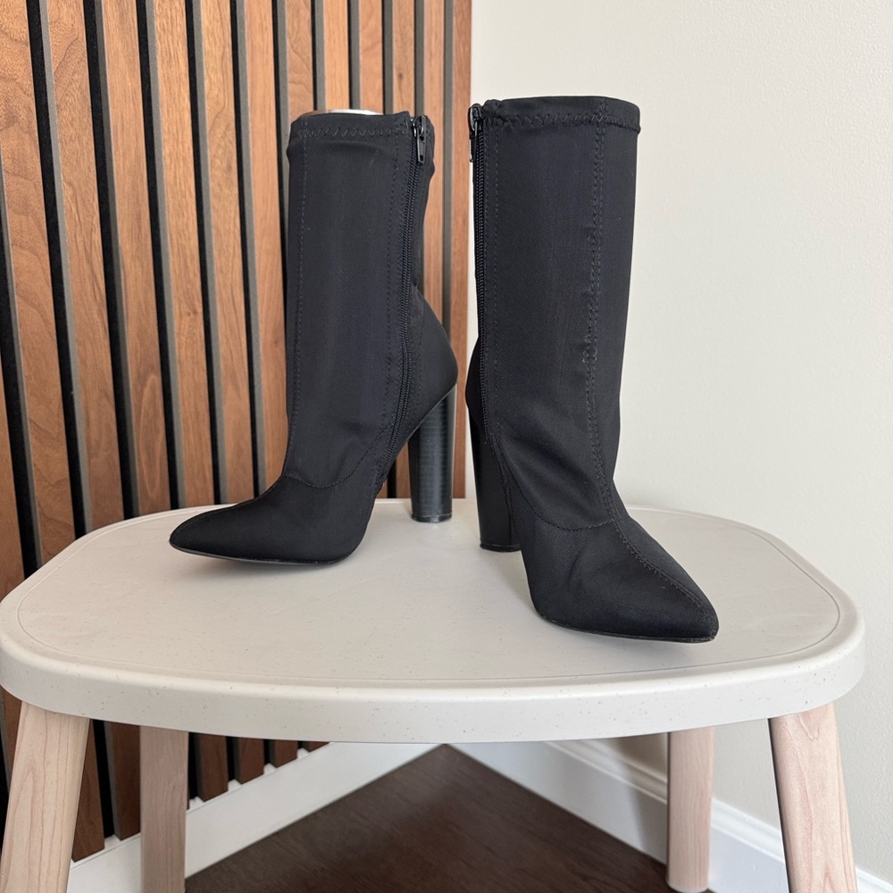 Impressions Black Heeled Boots